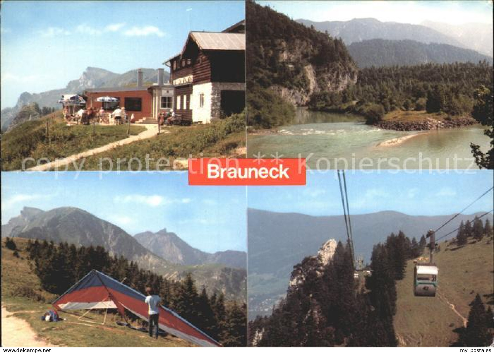 72922148 Lenggries Seilbahn Brauneck Drachenflieger Lenggries - Lenggries