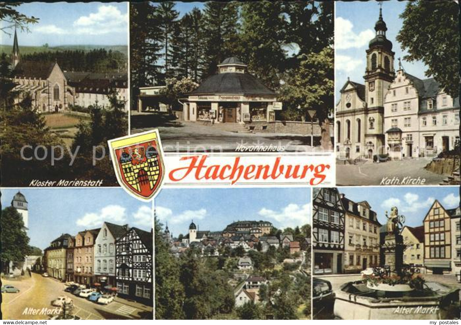 72922138 Hachenburg Westerwald Katholische Kirche Alter Markt Kloster Marienstat - Hachenburg