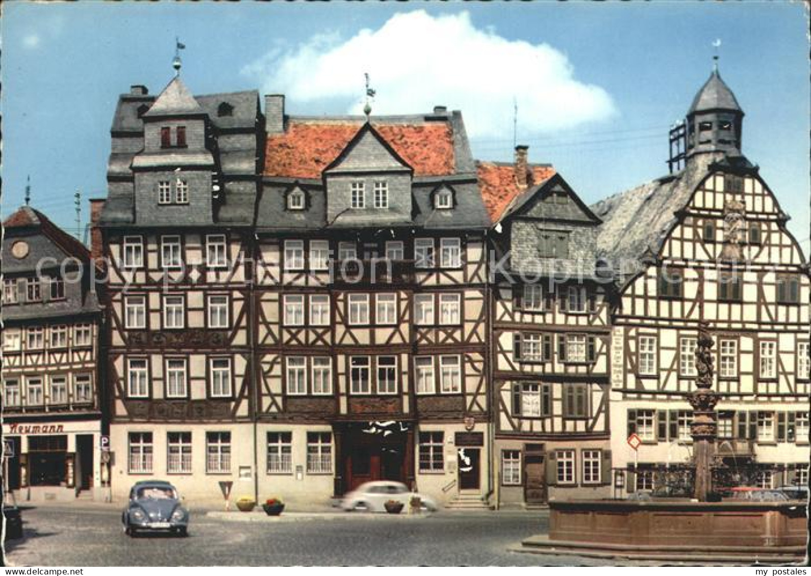 72922078 Butzbach Marktplatz Rathaus Butzbach - Butzbach