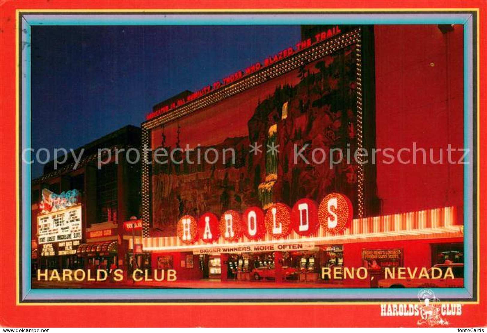 73716713 Reno_Nevada Harolds Club At Night - Andere & Zonder Classificatie