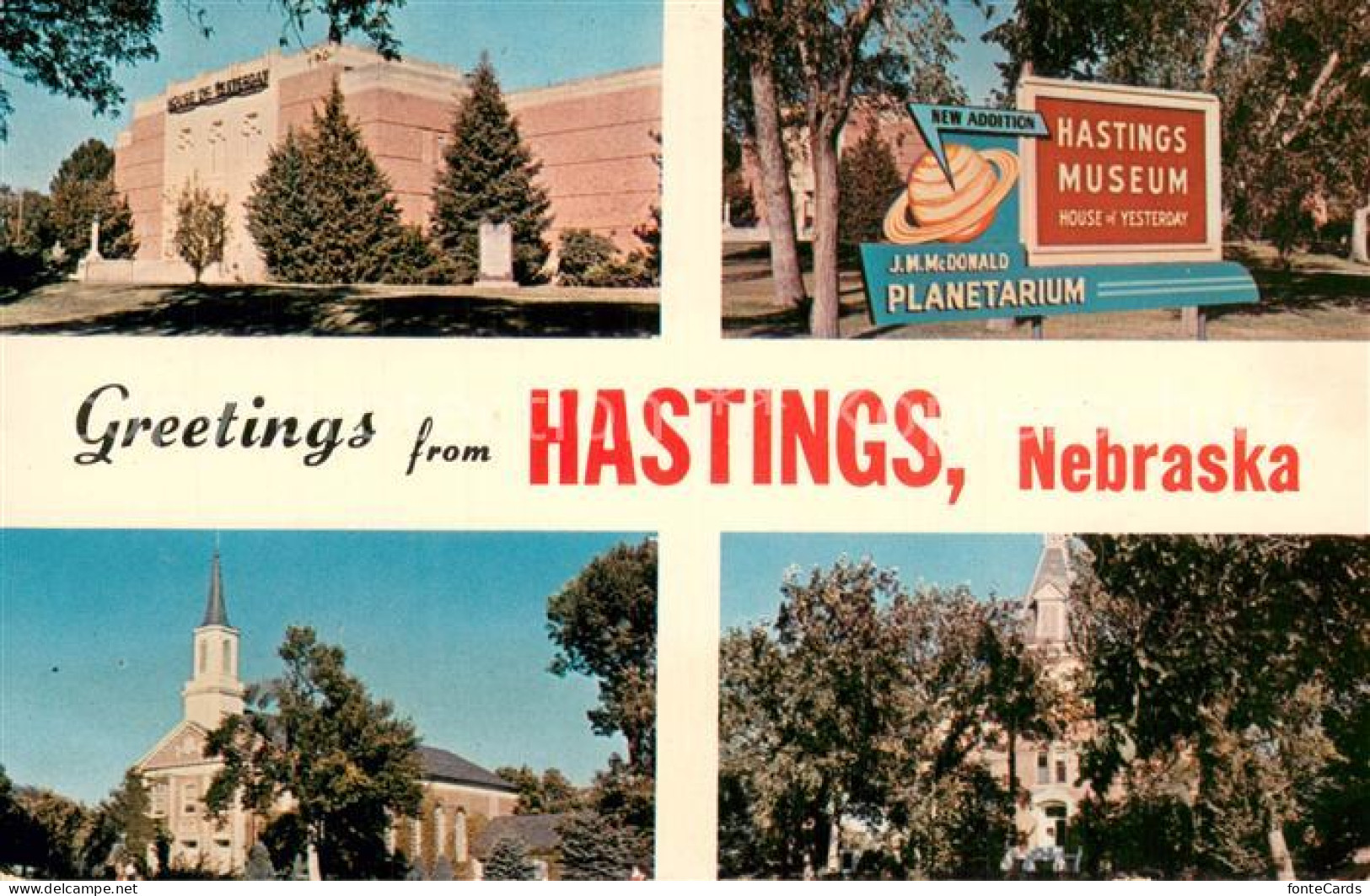 73716690 Hastings_Nebraska House Of Yesterday College Museum Planetarium Calvin  - Sonstige & Ohne Zuordnung