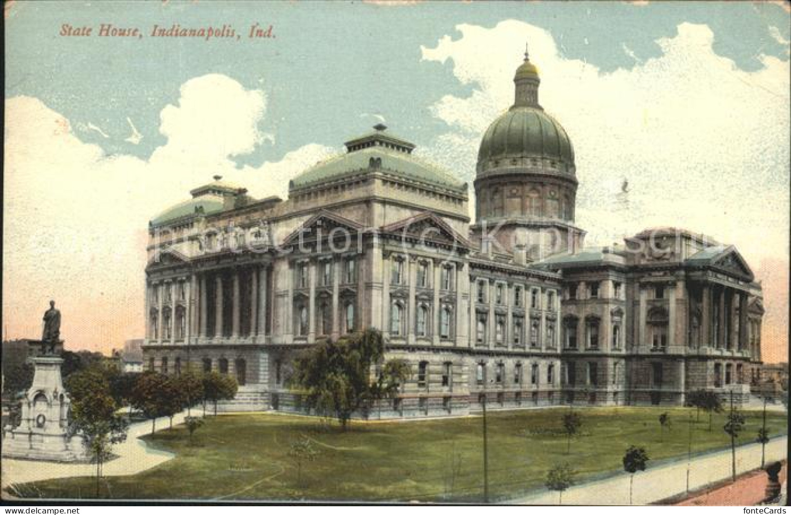 71500433 Indianapolis State House - Sonstige & Ohne Zuordnung