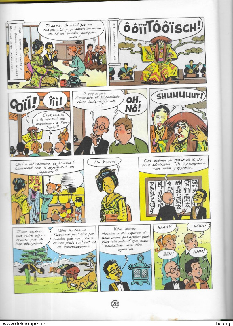 LES 4 AS ET LA SAUCISSE VOLANTE FRANCOIS CRAENHALS ET GEORGES CHAULET, EDITIONS CASTERMAN 1985, VOIR LES SCANNERS - 4 As, Les