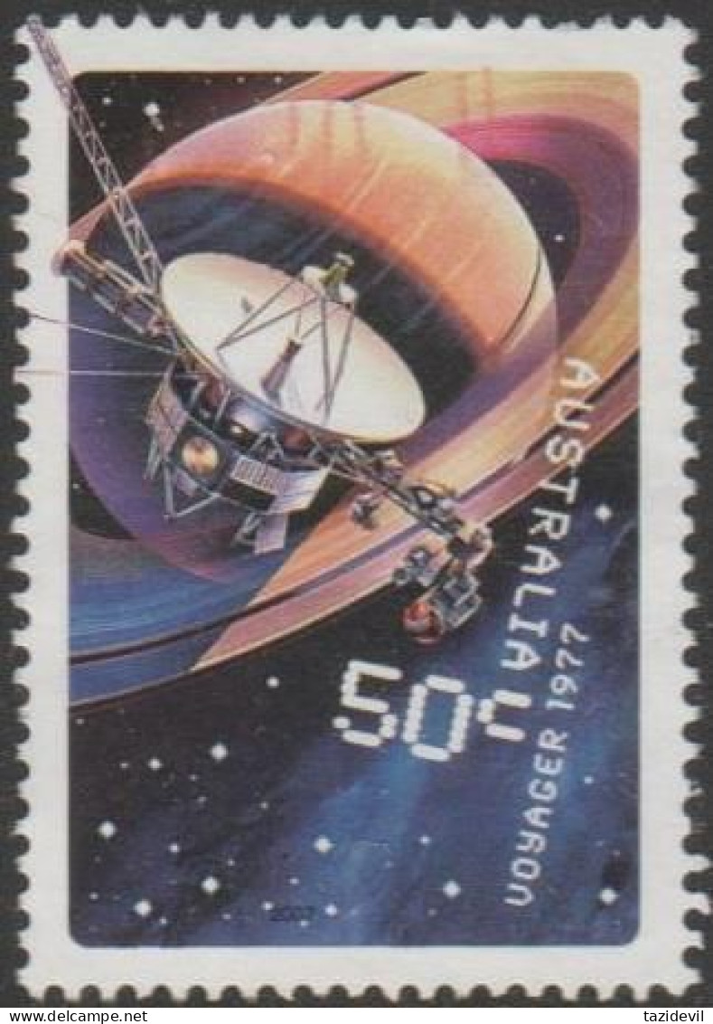 AUSTRALIA - USED - 2007 50c Fifty Years In Space - Voyager 1977 - Usados