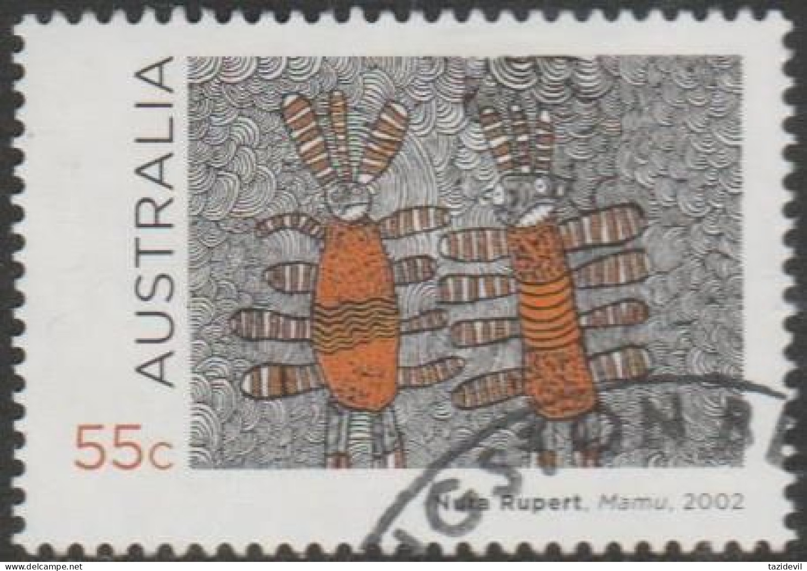 AUSTRALIA - USED - 2009 55c Indigenous Culture - Mamu (2002) - Usados