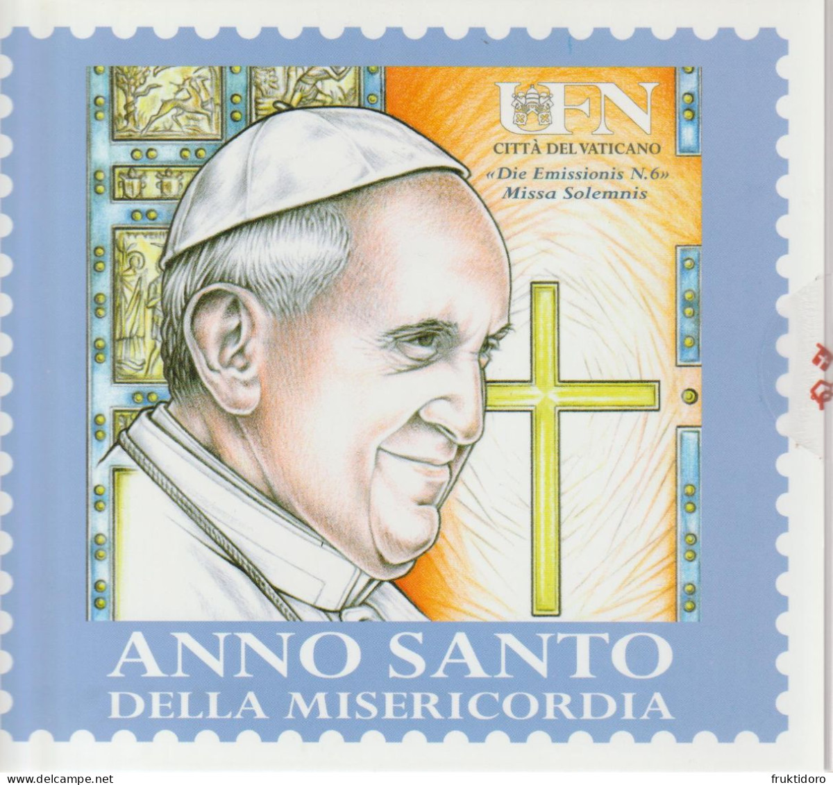 Vatican City Die Emissionis Nr 6 - Mi 1857-1858 The Extraordinary Holy Year Of Mercy - Pope Francis I - Madonna CD - Errors & Oddities