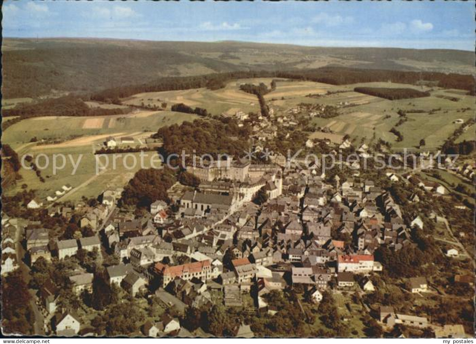 72921355 Hachenburg Westerwald Fliegeraufnahme Hachenburg - Hachenburg