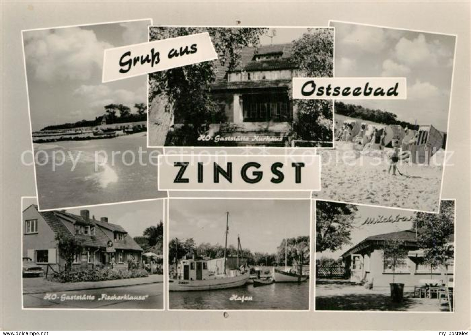 72920447 Zingst Ostseebad Gaststaette Kurhaus Gaststaette Fischerklause Hafen Zi - Zingst