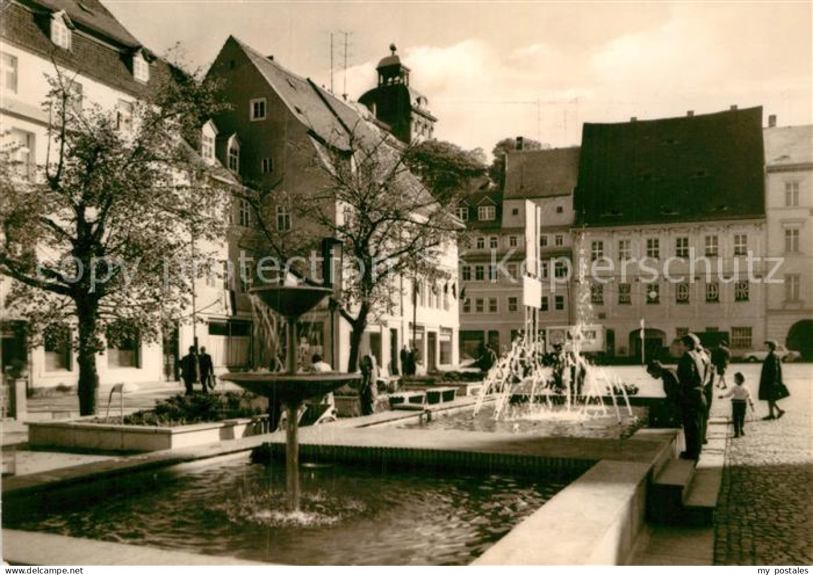 72920433 Weissenfels Saale Karl Marx Platz Brunnen Weissenfels - Weissenfels