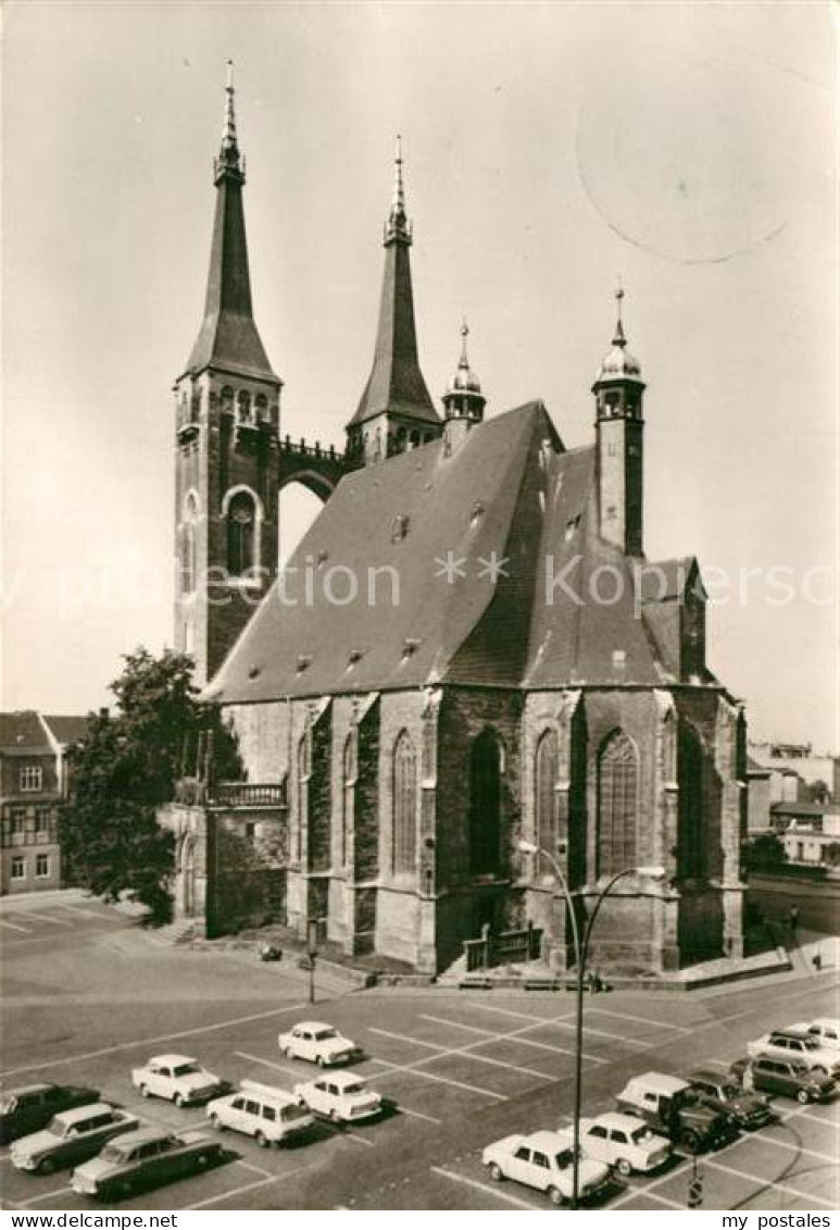 72920352 Koethen Anhalt Marktplatz Mit St. Jakobskirche Koethen Anhalt - Koethen (Anhalt)