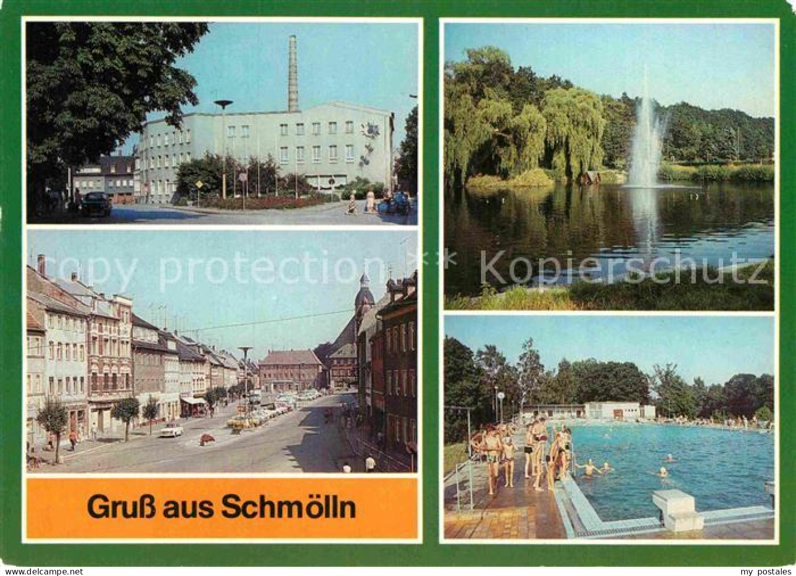 72919523 Schmoelln Thueringen Platz Der Neuerer Markt Brauereiteich Sommerbad Fr - Schmoelln