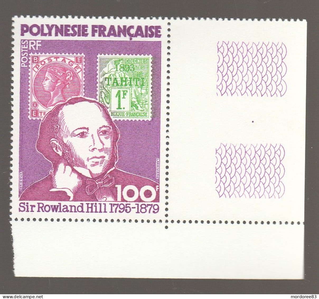 POLYNESIE 1979 R HILL YT 141 NEUF** - MNH + BDF - Ungebraucht