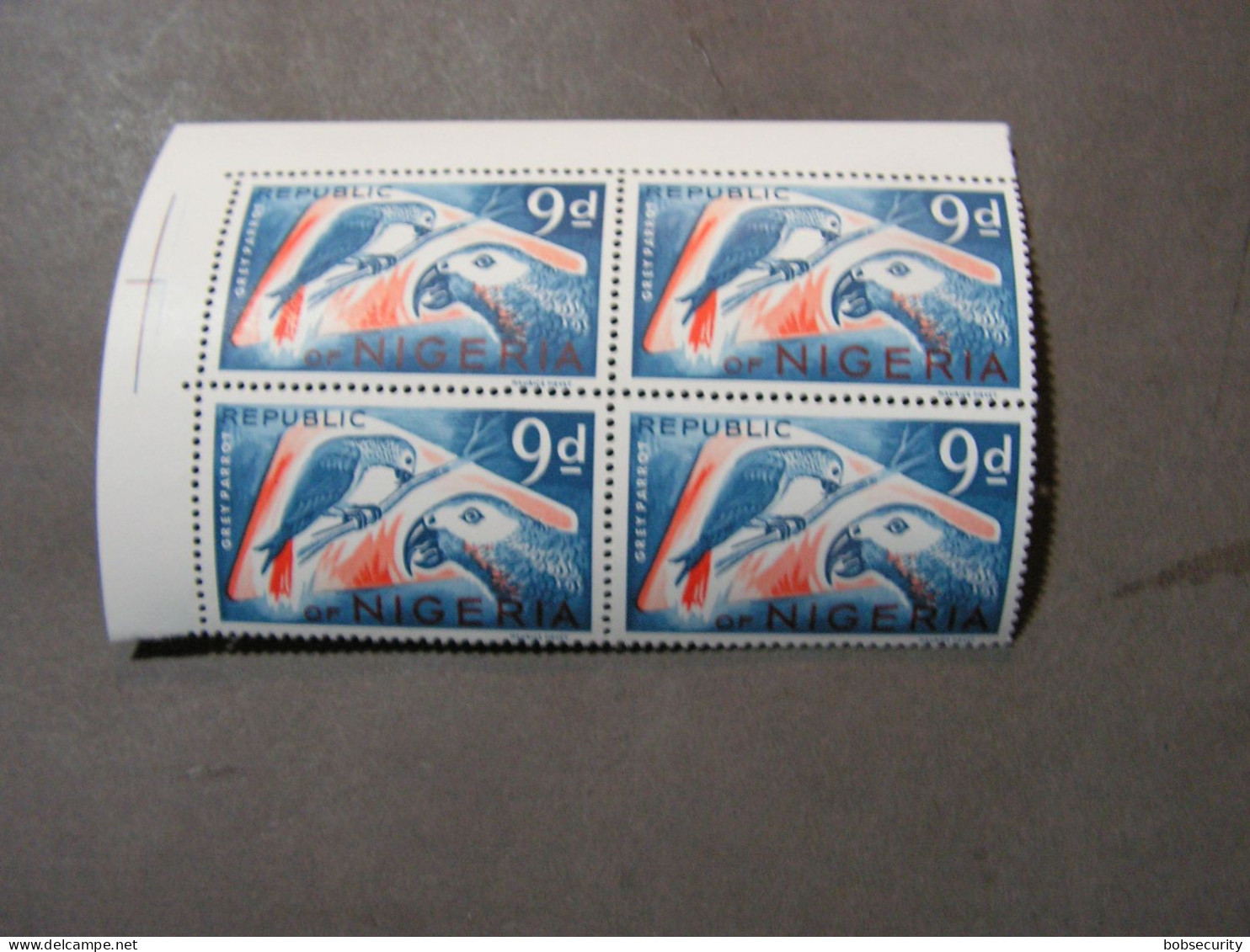 Nigeria , Nice Block 1965 Bird  ** MNH - Nigeria (1961-...)