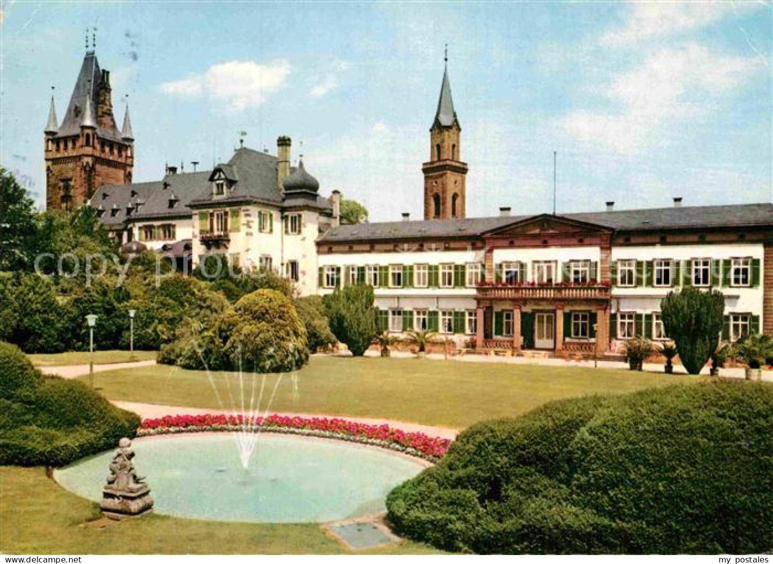 72918561 Weinheim Bergstrasse Ehemaliges Schloss Der Grafen Von Berckheim Heute  - Weinheim