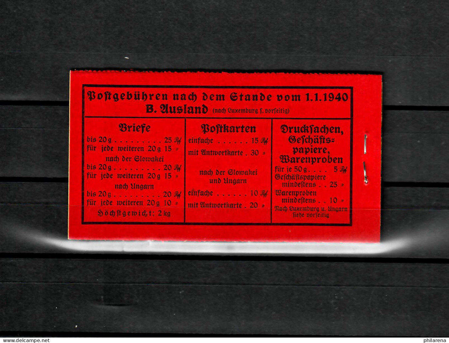 DR: Markenheftchen MH 39.1, Postfrisch, **, Komplett - Markenheftchen