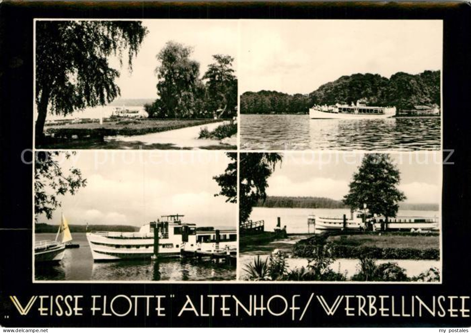 72917484 Altenhof Werbellinsee Weisse Flotte  Altenhof Werbellinsee - Finowfurt