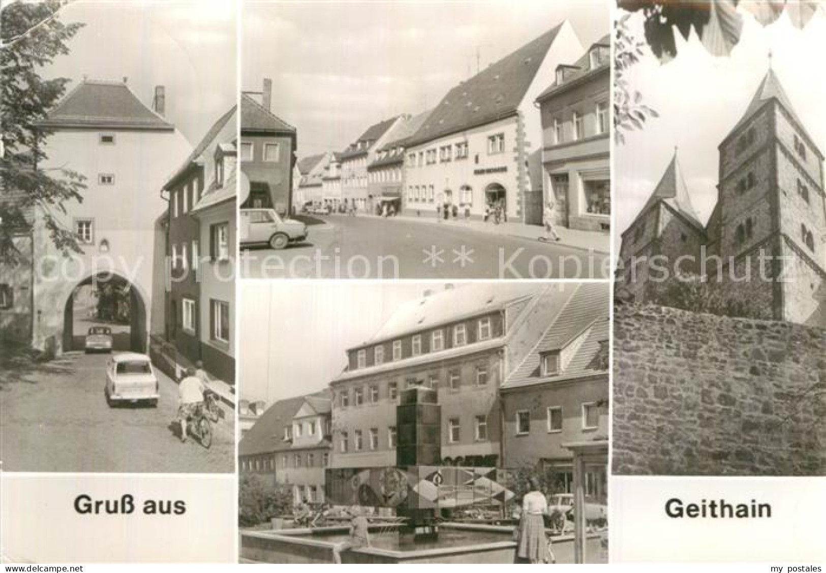 72917310 Geithain Stadttor Leipziger Strasse Kirche Brunnen Am Markt  Geithain - Geithain