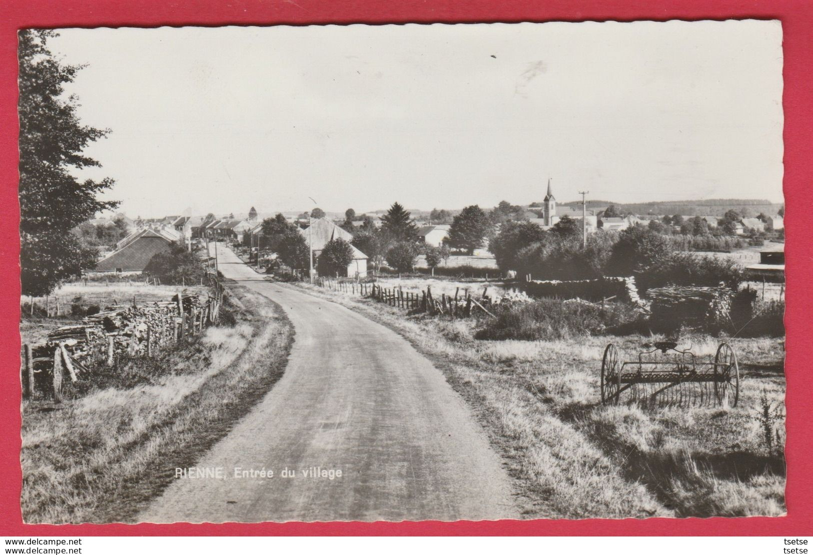 Rienne - Entrée Du Village  ( Voir Verso ) - Gedinne