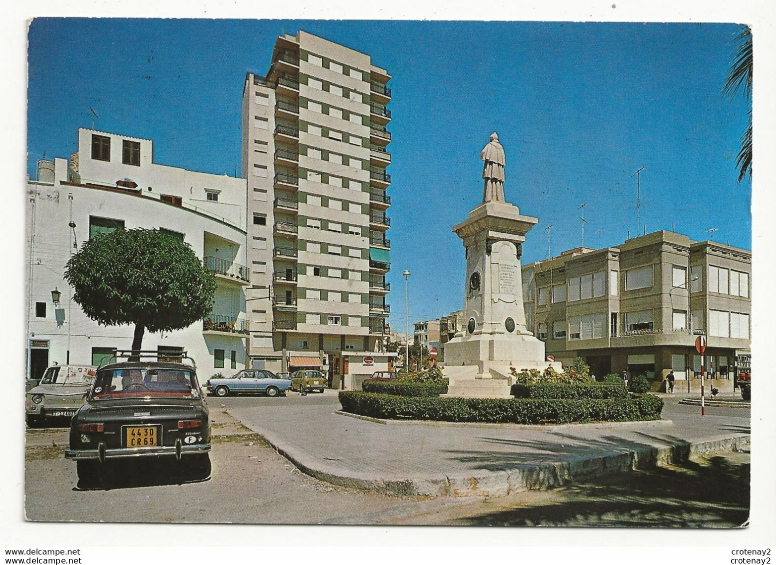 Castellon VINAROZ N°5 Monumento Costa Y Borras Renault R8 - Castellón