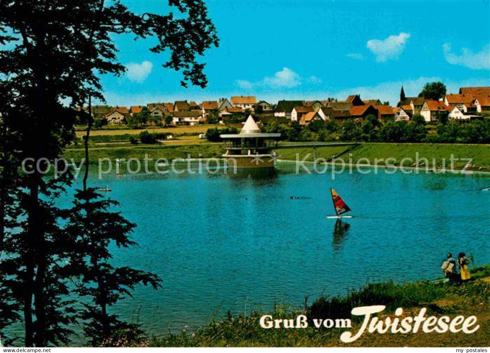 72916985 Wetterburg Uferpartie Am Twistesee Ferienland Waldeck Wetterburg - Bad Arolsen