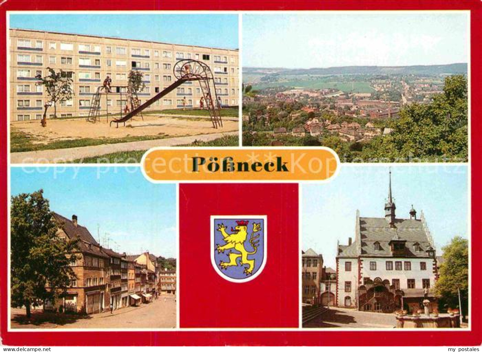 72916366 Poessneck Schuhgasse Rathaus Poessneck - Poessneck