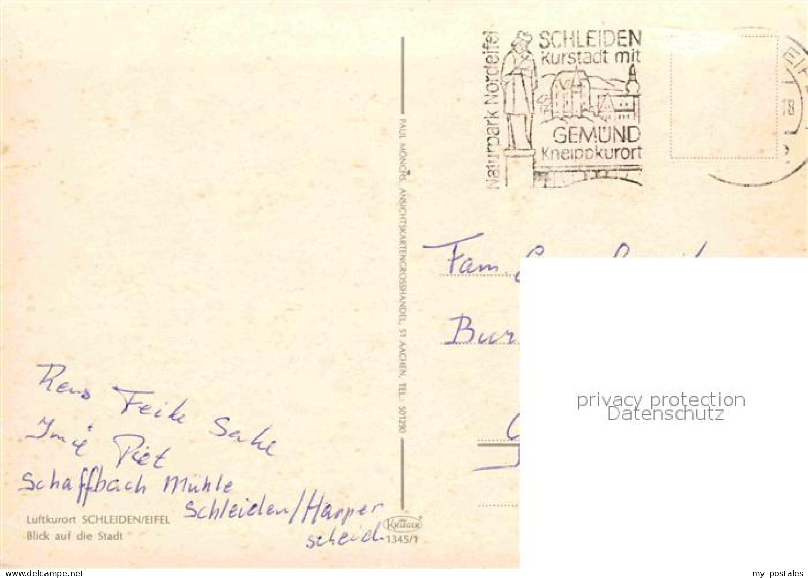 72916363 Schleiden Eifel Blick Ueber Die Stadt Schleiden Eifel - Schleiden