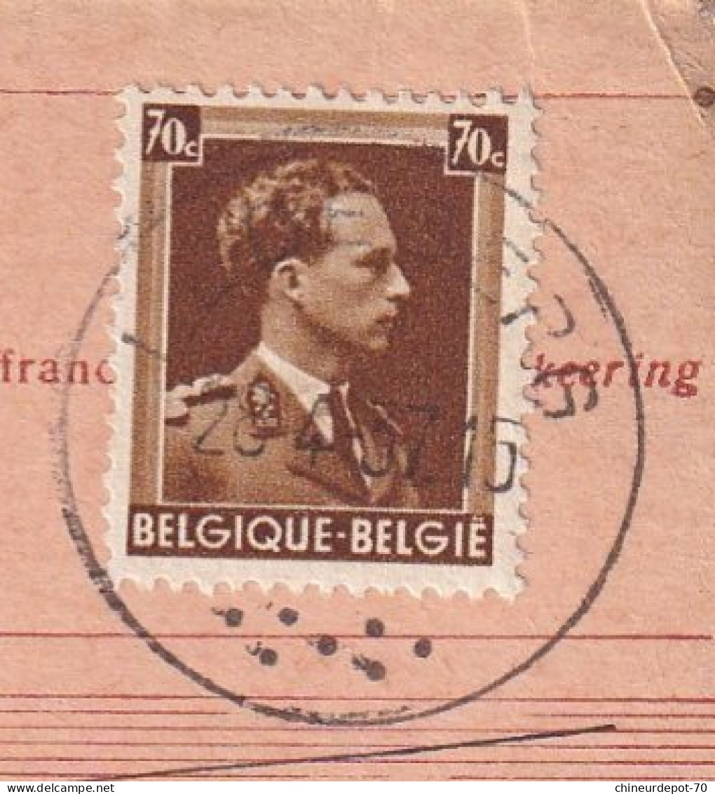 RECEPISSE ETABLISS NAPOLEON RINSKOPF GENT BRUGGE GAND FLORENNES ROI - Dokumente