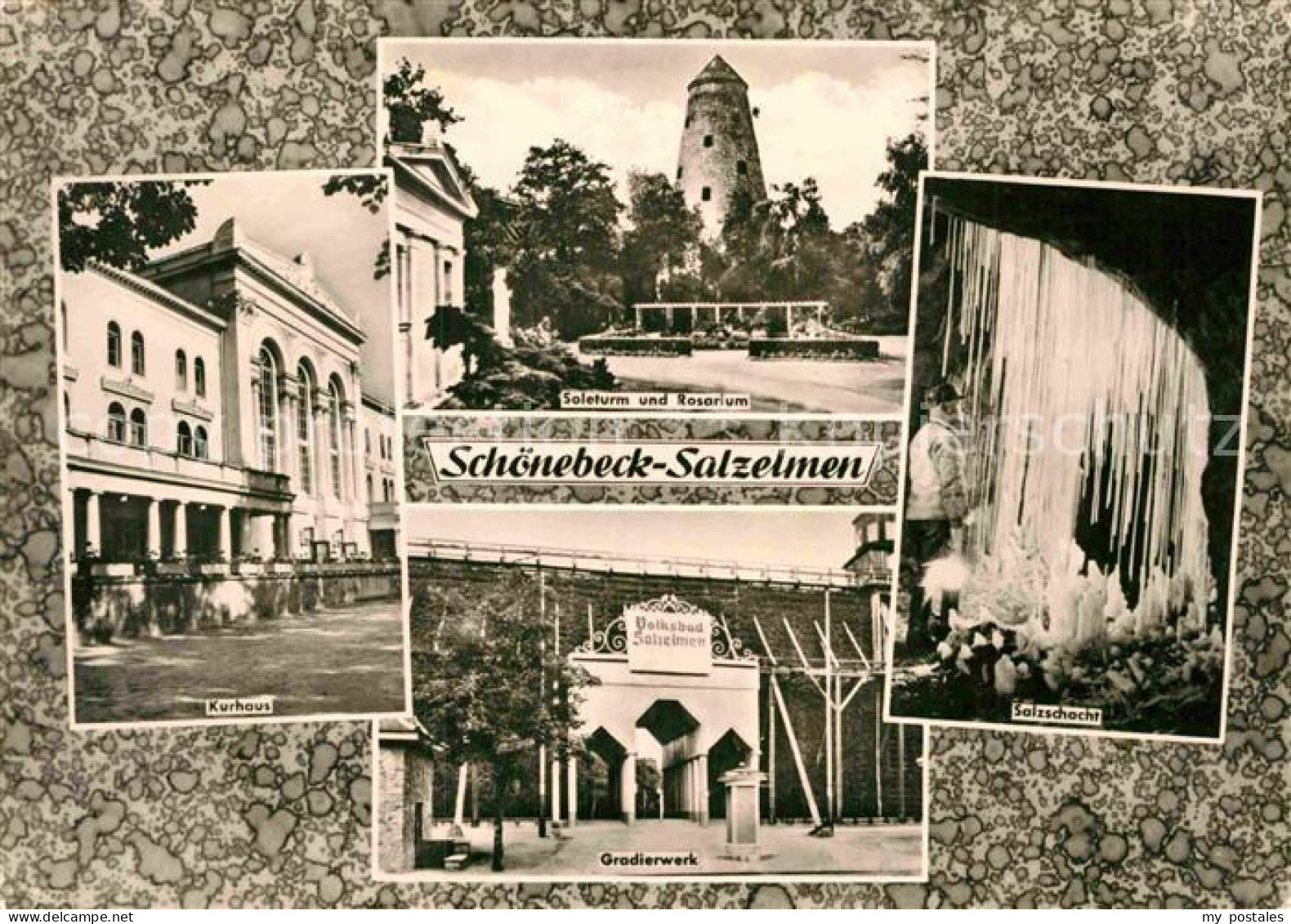 72915446 Schoenebeck Salzelmen Kurhaus Soleturm Und Rosarium Gradierwerk Salzsch - Schoenebeck (Elbe)