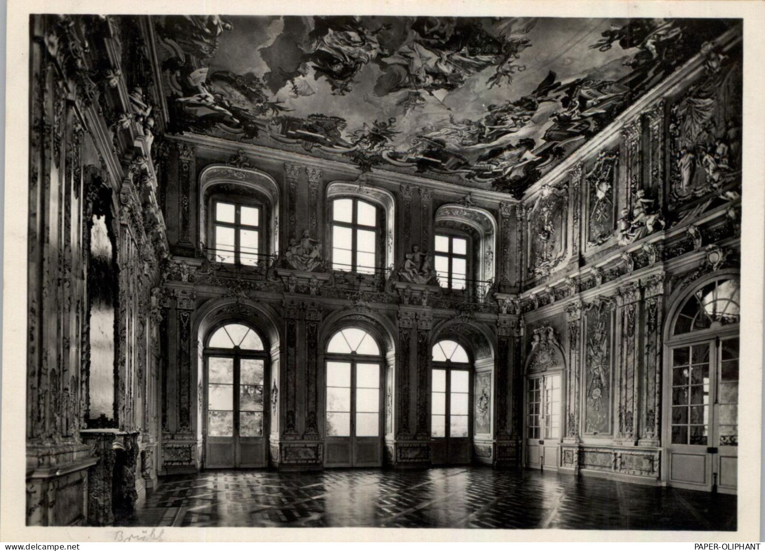 5040 BRÜHL, Schloss, Gardensaal, DKV Deutscher Kunst Verlag - Brühl