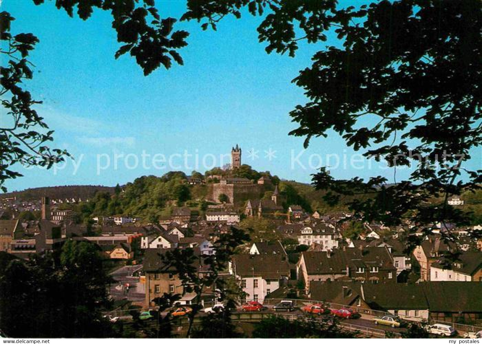 72914949 Dillenburg Stadtbild Mit Schlossberg Oranierstadt Dillenburg - Dillenburg