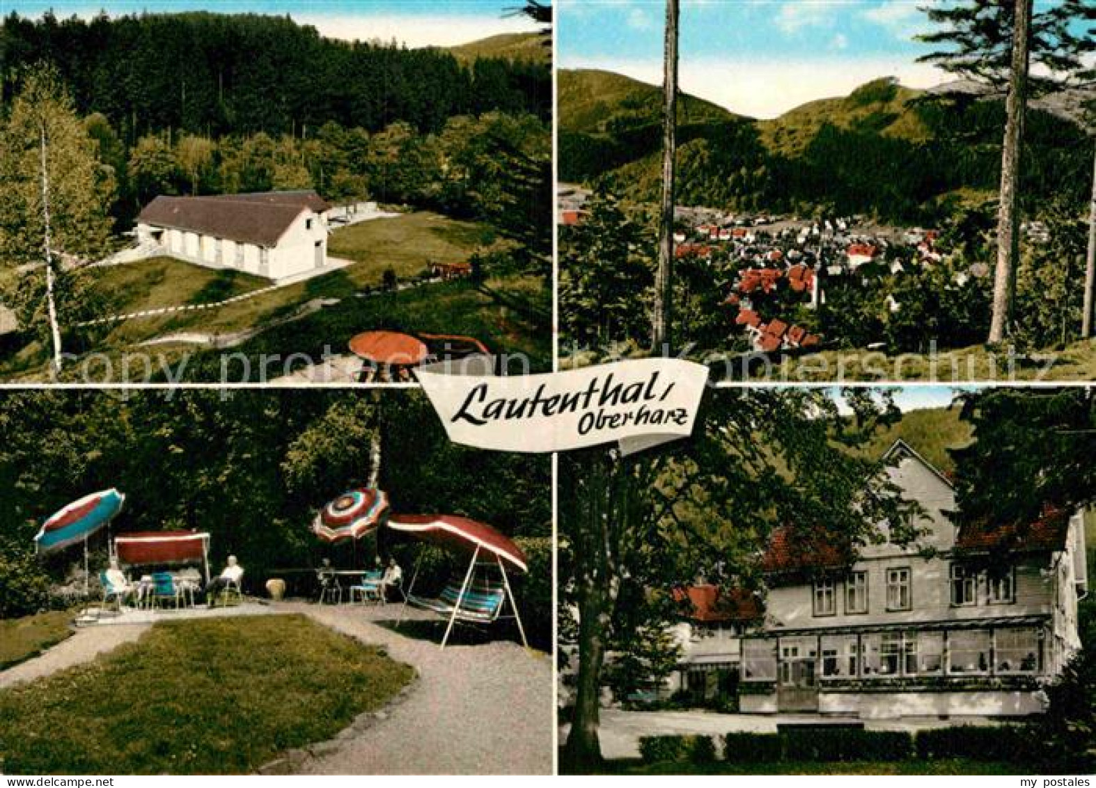 72914873 Lautenthal Harz Haus Bischofsthal Stadtpanorama Gaststaette Park Langel - Langelsheim