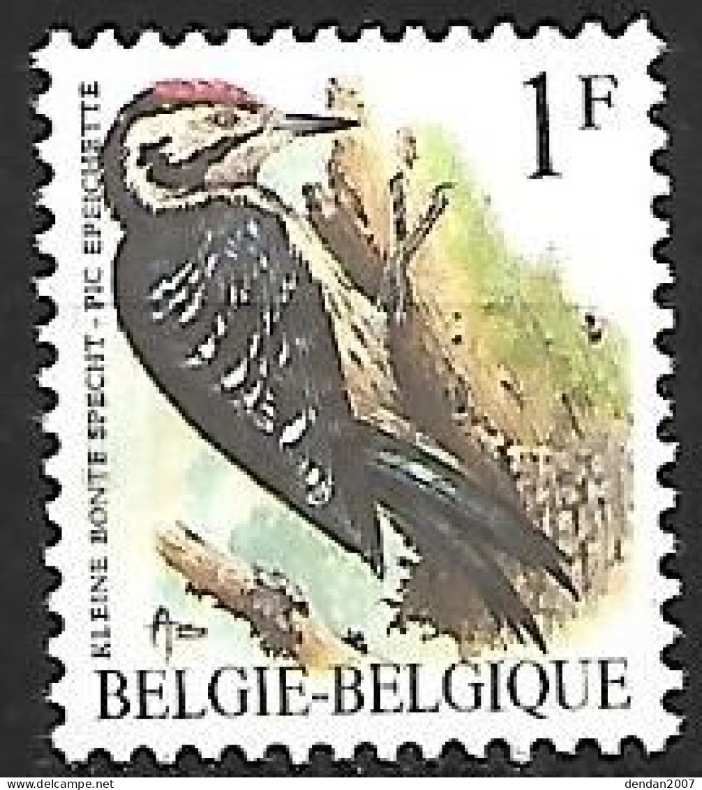 Belgium - MNH ** 1990 : Kliene Bonte Specht / Lesser Spotted Woodpecker - Dryobates Minor - Spechten En Klimvogels