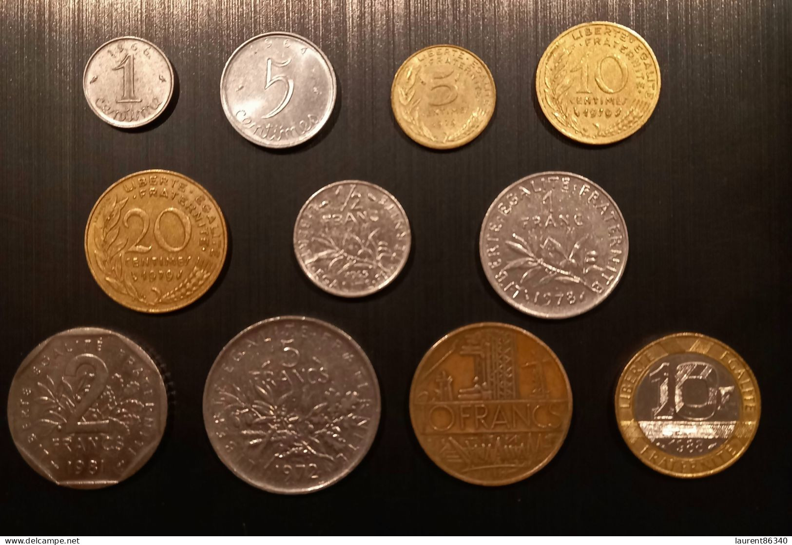 Lot Monnaies France 5e République Années 1964 à 1988 - Autres & Non Classés