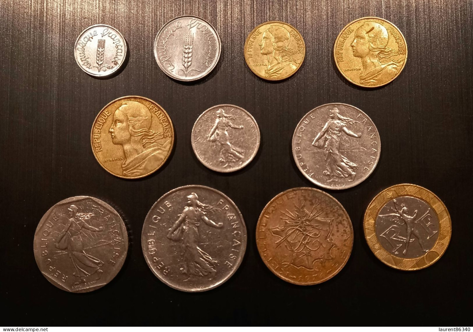 Lot Monnaies France 5e République Années 1964 à 1988 - Sonstige & Ohne Zuordnung
