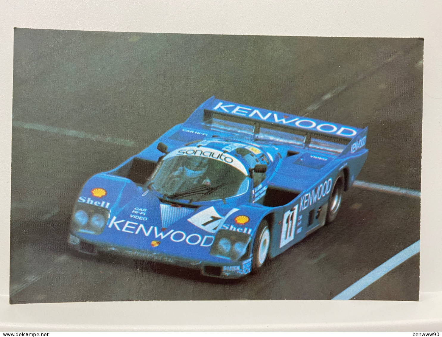 Porsche 962C Team Kenwood Racing #11 , Motorsport, Rally Racing, Sport Postcard - Rally's