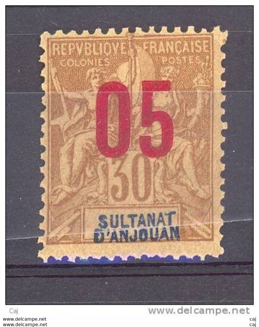 Anjouan  :  Yv  25  ** - Unused Stamps