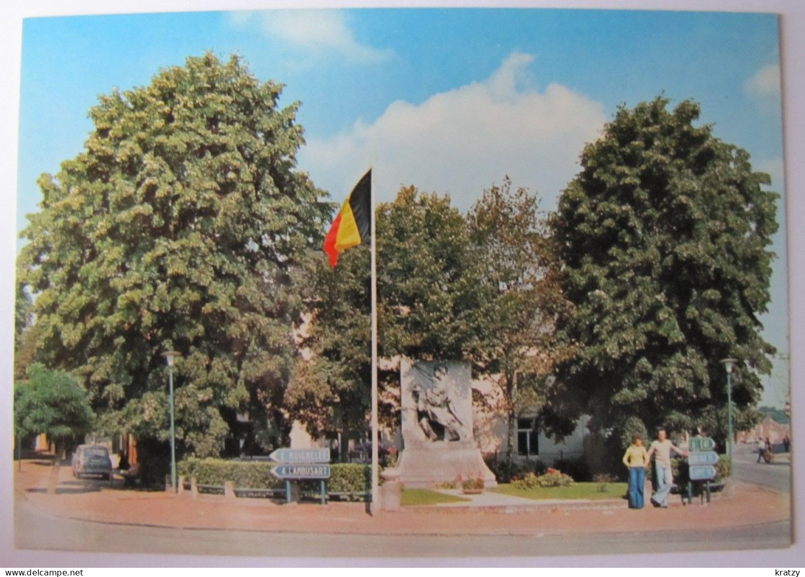 BELGIQUE - NAMUR - SAMBREVILLE - TAMINES - Le Monument Des Combattants - Sambreville