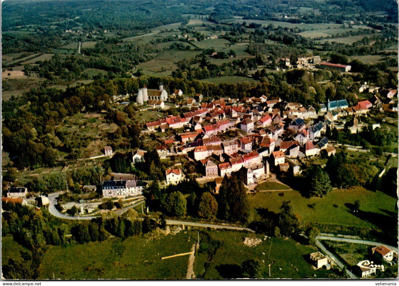 19349 Cpm Crocq - Vue Aérienne - Crocq