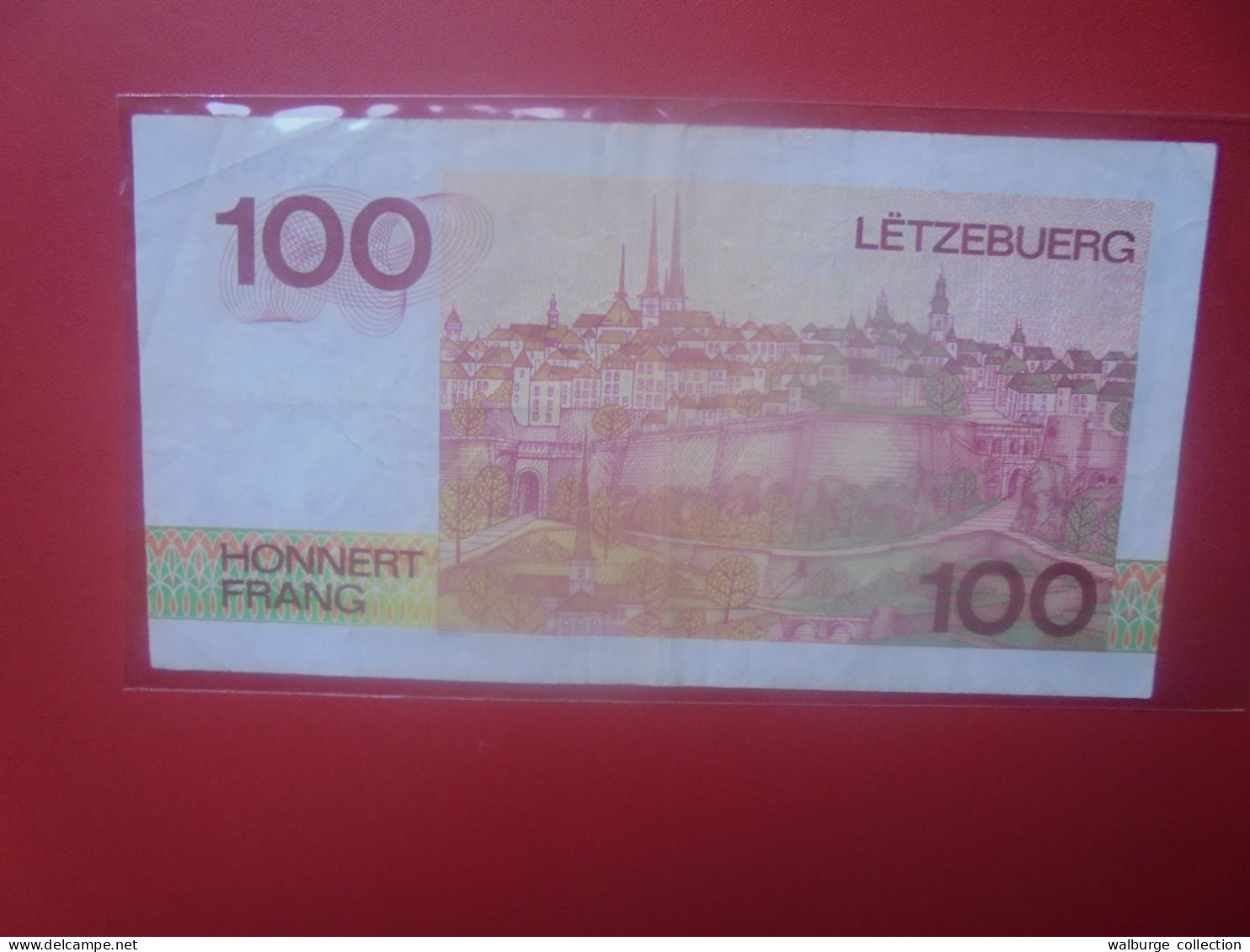 LUXEMBOURG 100 FRANCS 1986 Circuler (B.33) - Luxemburgo