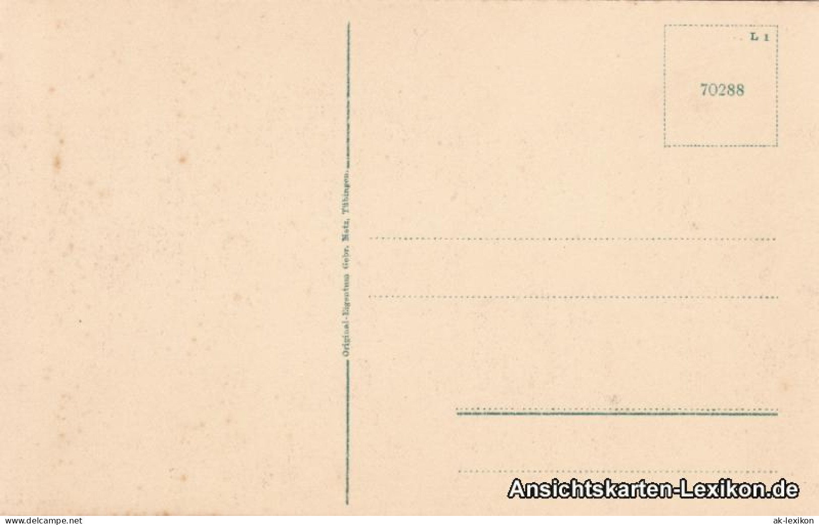 Ansichtskarte Tuttlingen Platz Mit Denkmal 1920 - Tuttlingen