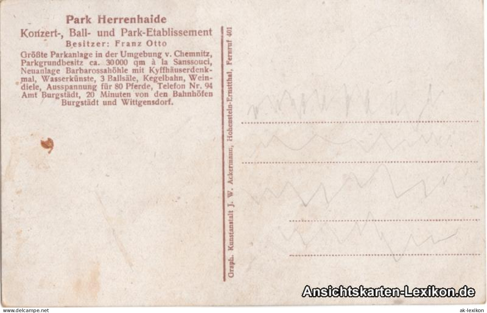 Ansichtskarte Burgstädt 3 Bild AK Irrgarten Und Saal 1915 - Burgstaedt