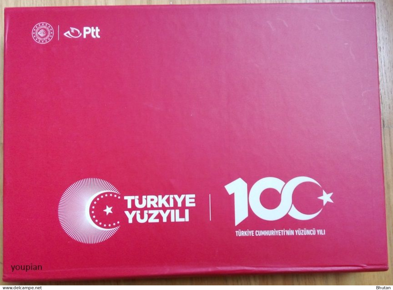 Türkiye 2023, 100 Years Of Independence, Two MNH S/S And FDC - Presentation Pack - Unused Stamps