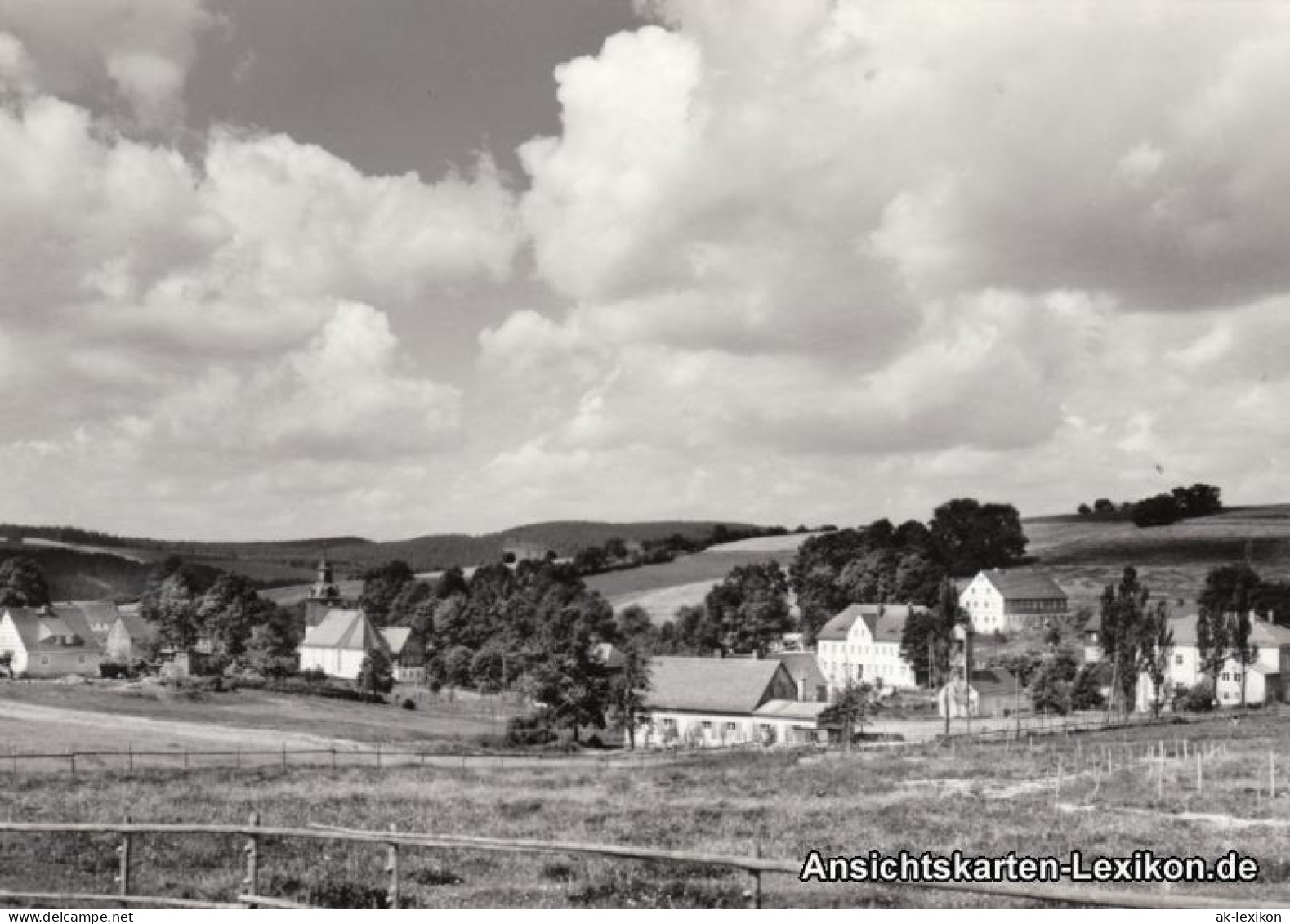 Ansichtskarte Schönfeld-Dippoldiswalde Stadtansicht 1977  - Schmiedeberg (Erzgeb.)