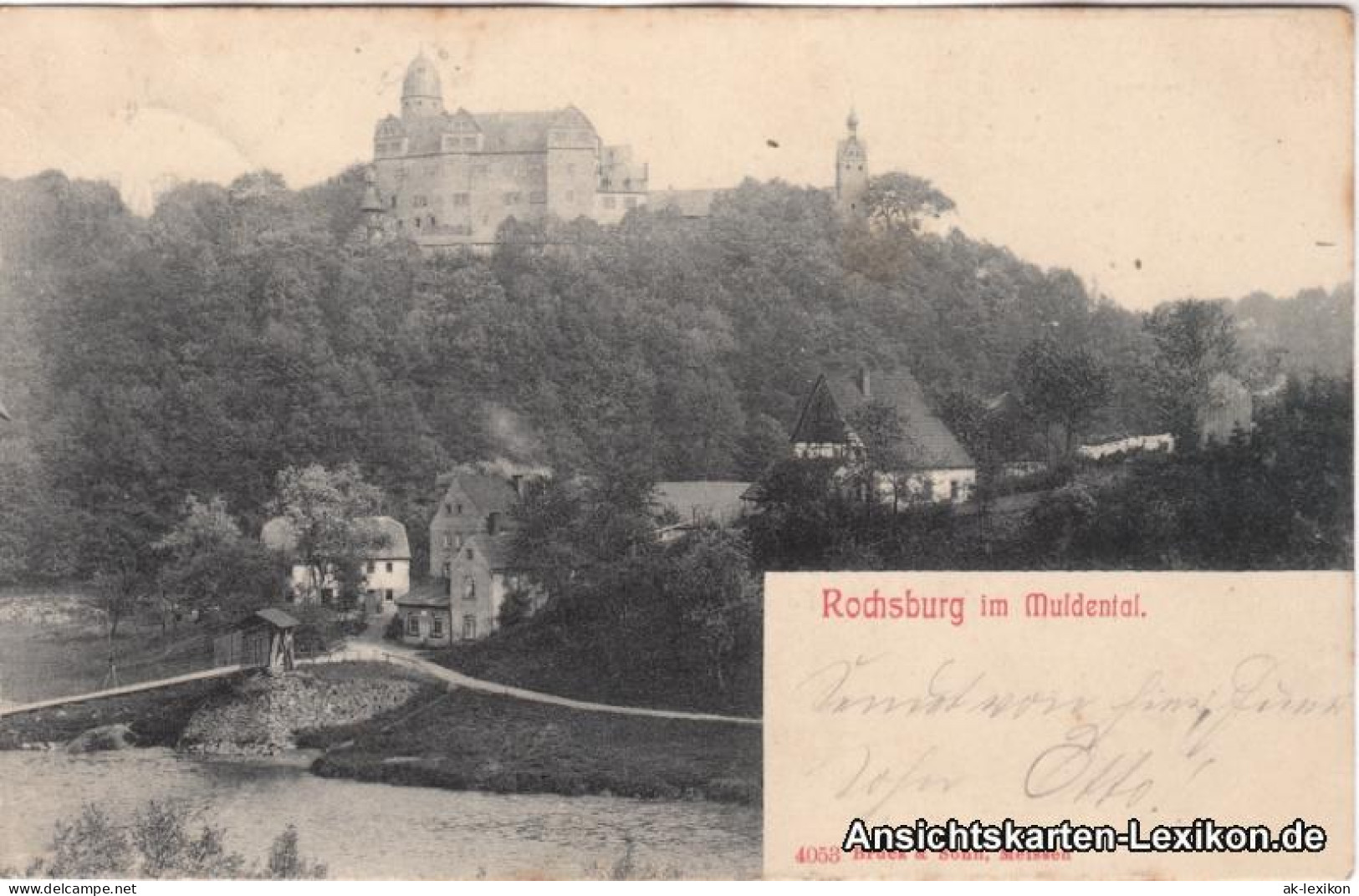 Ansichtskarte Rochsburg-Lunzenau Rochsburg 1907  - Lunzenau