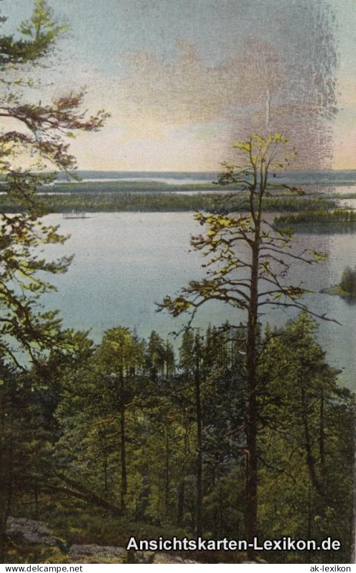 Postcard Kuopio Laivonsaari 1916  - Finlande