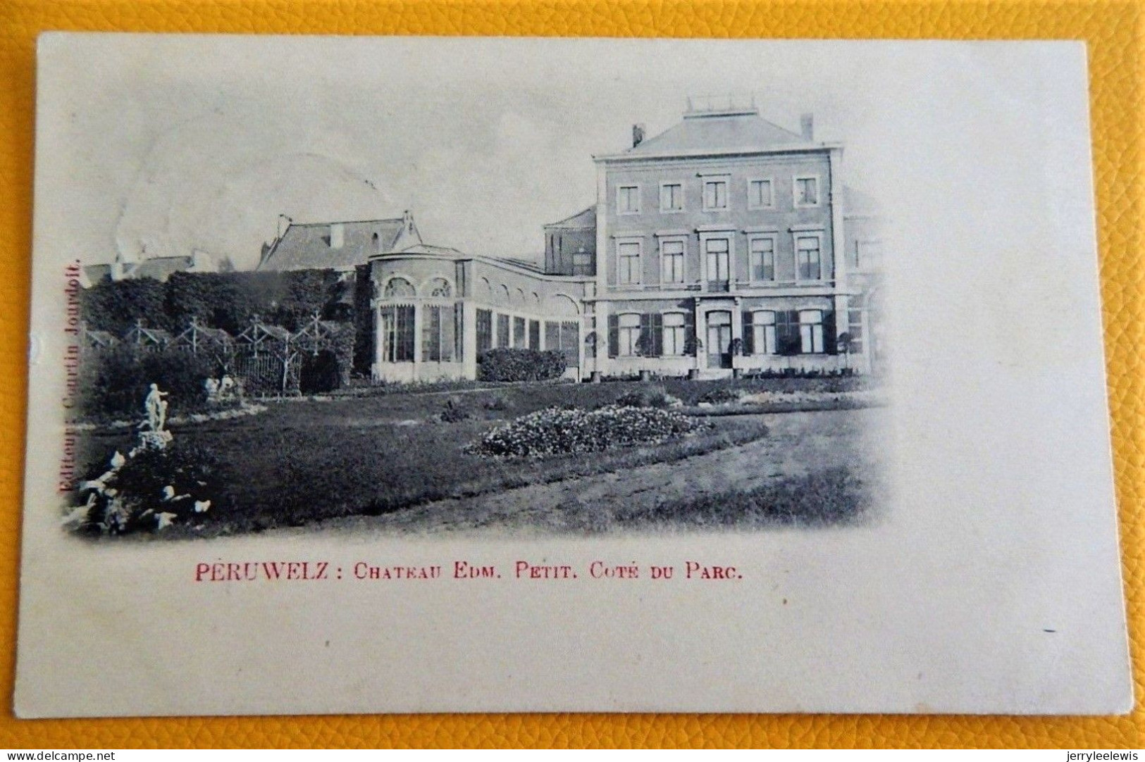 PERUWELZ - Le Château Edmond Petit - Côté Du Parc - Péruwelz