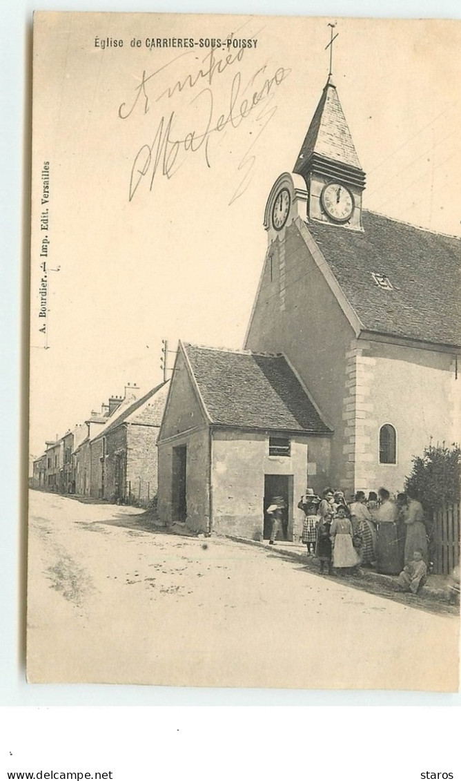 Eglise De CARRIERES-SOUS-POISSY - Carrieres Sous Poissy