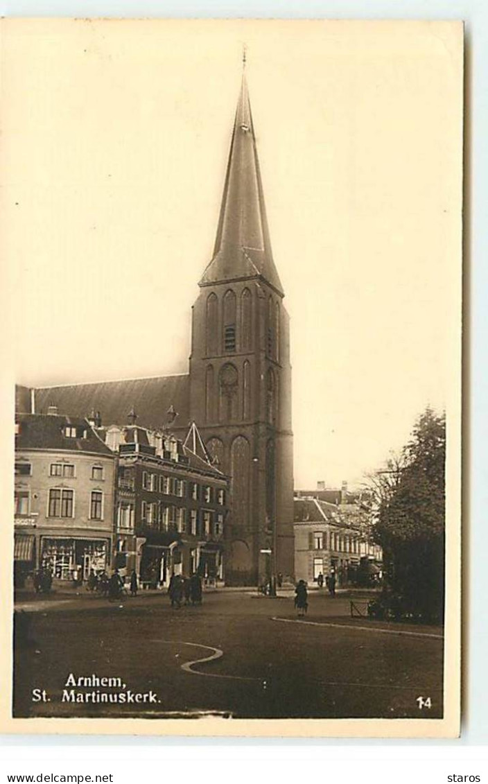 Pays-Bas - ARNHEM - St. Martinuskerk - Eglise - Arnhem