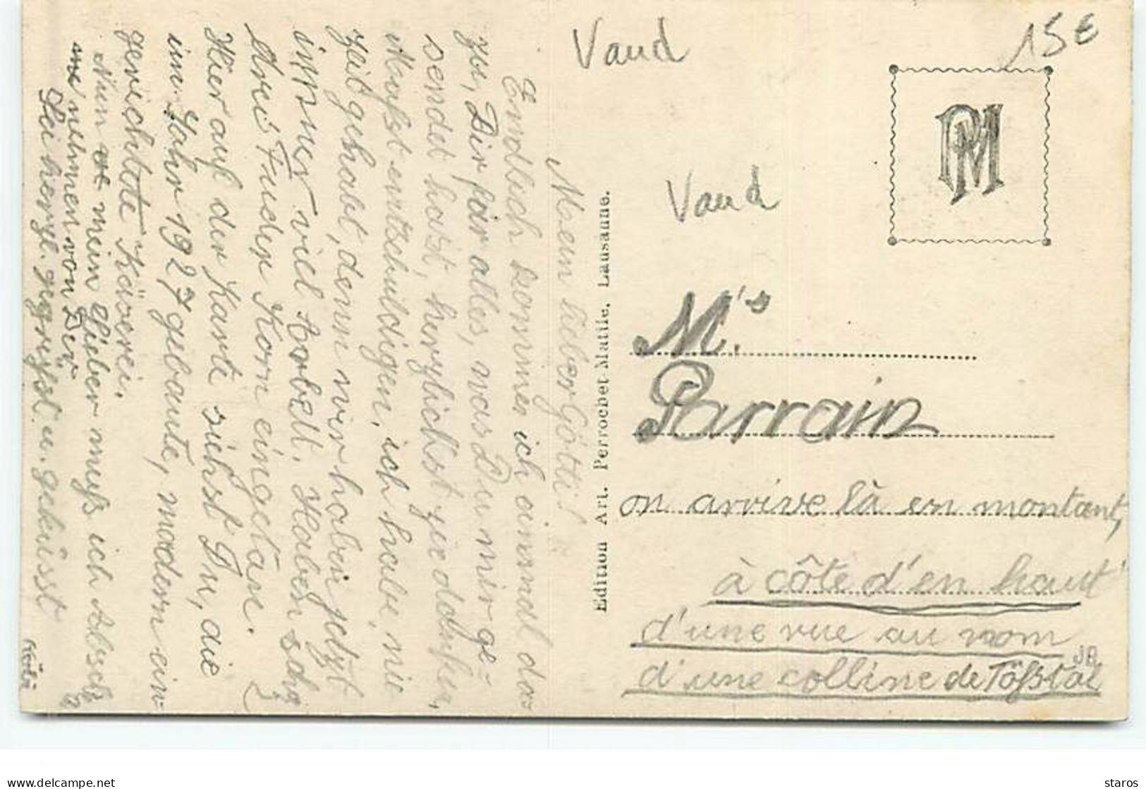 Suisse - VAUD - Corcelles Sur Concise - Laiterie - Concise