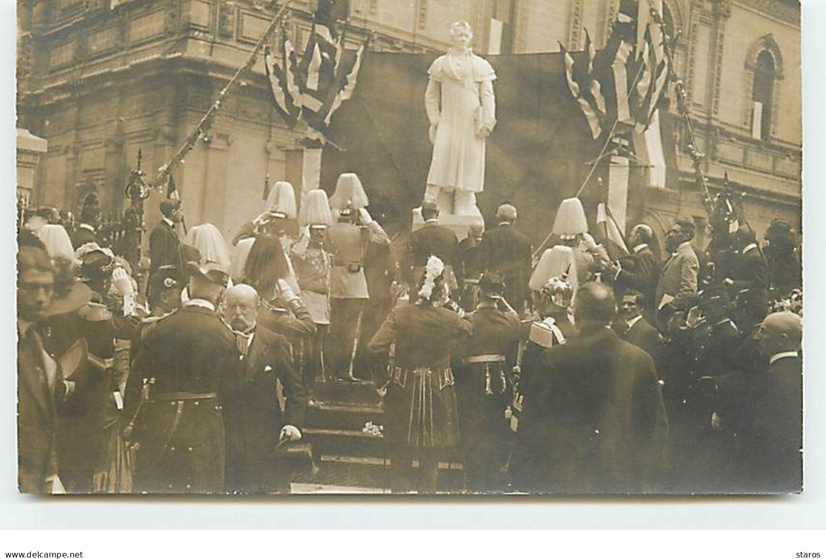 Mexique - RPPC - MEXICO - Recuerdo Del Centenario De La Independencia Mexicana - Inauguration De Statue - Mexique